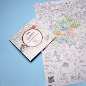 JPA x OMY : des souvenirs de colos à colorier !