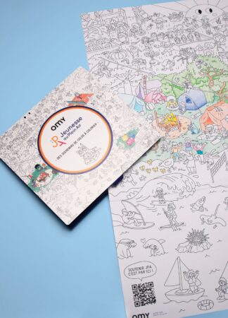 JPA x OMY : des souvenirs de colos à colorier !