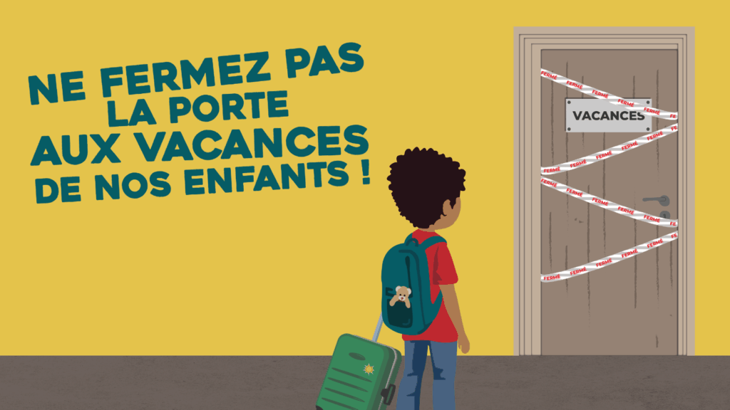 Mobilisation pour le droit aux vacances des enfants : pétition, lettre ouverte…